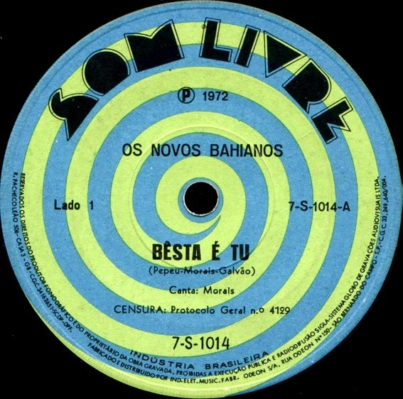 OS NOVOS BAIANOS / BESTA E TU / MENINA DANCA