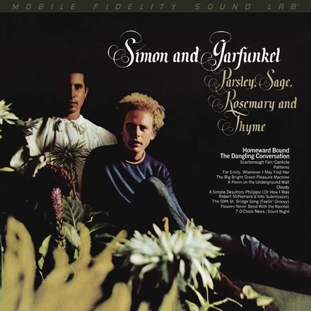 SIMON AND GARFUNKEL / サイモン&ガーファンクル / PARSLEY, SAGE, ROSEMARY & THYME (MOBILE FIDELITY HYBRID SACD)