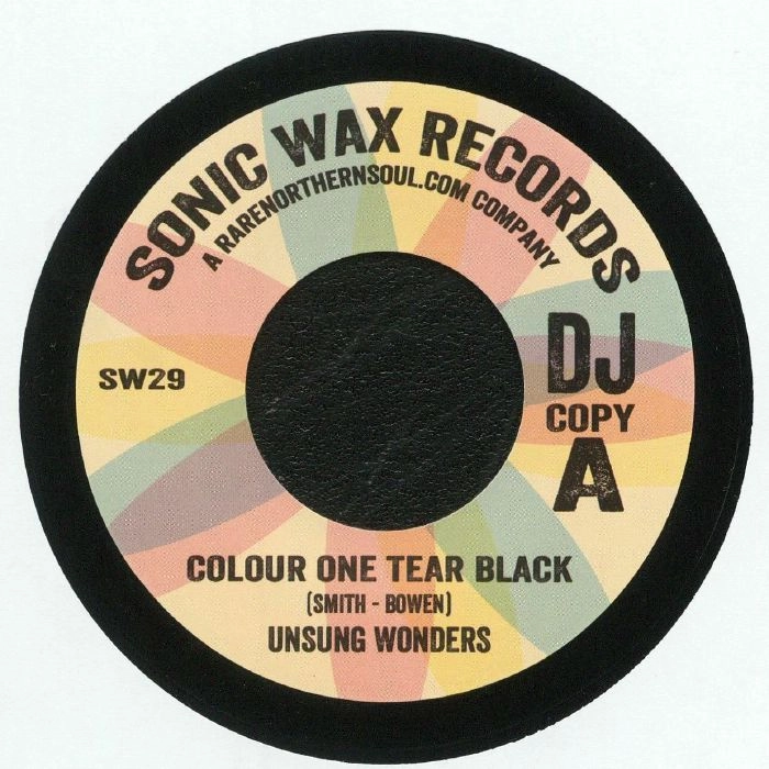 UNSUNG WONDERS / RICE N PEAS / COLOUR ONE TEAR BLACK