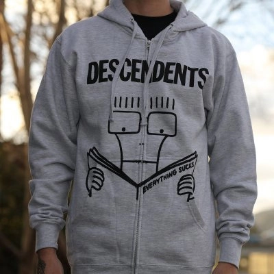 DESCENDENTS / ディセンデンツ / EVERYTHING SUCKS ZIP UP HOODIE (S-SIZE)