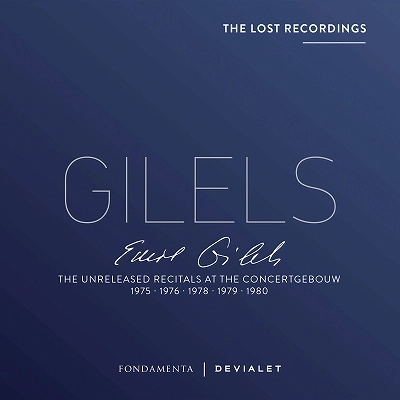EMIL GILELS / エミール・ギレリス / THE UNRELEASED RECITAL AT THE CONCERTGEBOUW 1975-1978(5CD)