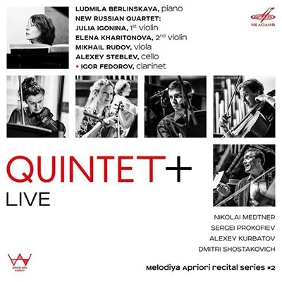 LUDMILA BERLINSKAYA / リュドミラ・ベルリンスカヤ / QUINTET+LIVE