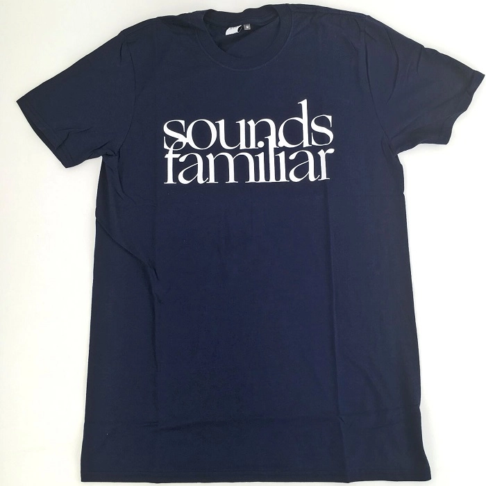 SOUNDS FAMILIAR / SOUNDS FAMILIAR LOGO TEE BLUE SIZE:M