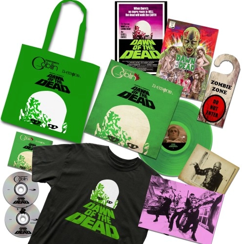 CLAUDIO SIMONETTI'S GOBLIN / クラウディオ・シモネッティズ・ゴブリン / DAWN OF THE DEAD: DELUXE EDITION-2CD+LP+T-SHIRT+POSTER+BOOK+BAG