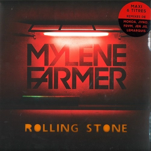MYLENE FARMER / ミレーヌ・ファルメール / ROLLING STONE: COLOURED TRANSPARENT ORANGE VINYL