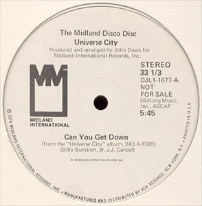 UNIVERSE CITY / ユニヴァース・シティ / CAN YOU GET DOWN / SERIOUS