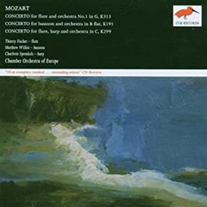 THIERRY FISCHER / ティエリー・フィッシャー / MOZART:3 CONCERTOS FOR FLUTE,BASSOON,FLUTE&HARP / MOZART: 3 CONCERTOS FOR FLUTE,BASSOON,FLUTE&HARP