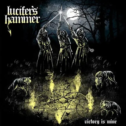 LUCIFER'S HAMMER / VICTORY IS MINE<WHITE VINYL>