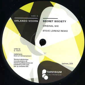 ORLANDO VOORN / オーランド・ブーン / SECRET SOCIETY