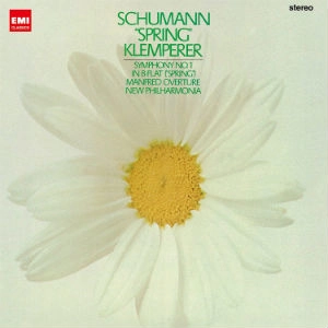 OTTO KLEMPERER / オットー・クレンペラー / シューマン: 交響曲 第1番 春 / マンフレッド 序曲