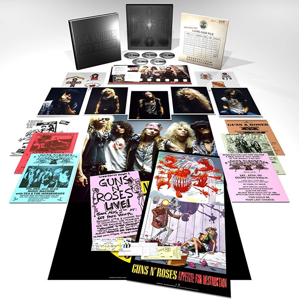 GUNS N' ROSES / ガンズ・アンド・ローゼズ / アペタイト･フォー･ディストラクション スーパー･デラックス･エディション（4SHM-CD+Blu-ray）