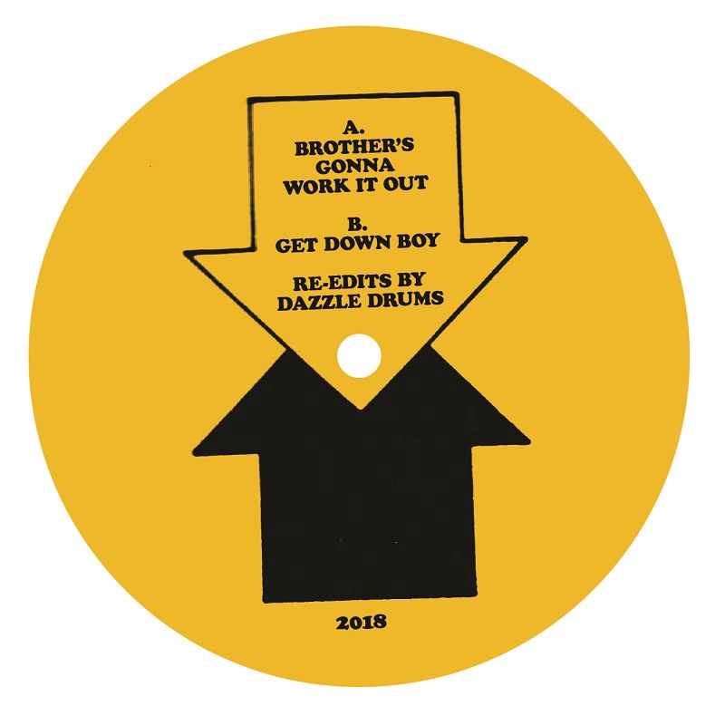 DAZZLE DRUMS / ダズル・ドラムス / BROTHER'S GONNA WORK IT OUT / GET DOWN BOY