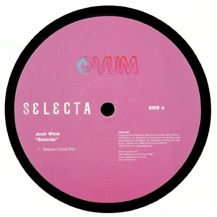 JOSH WINK / ジョシュ・ウィンク / SELECTA