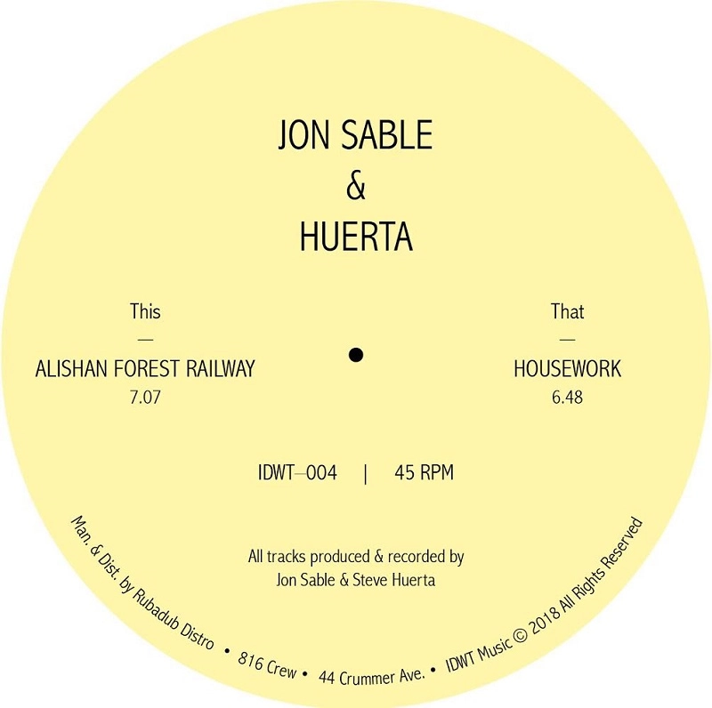 JON SABLE & HUERTA / ALISHAN FOREST RAILWAY/HOUSEWORK