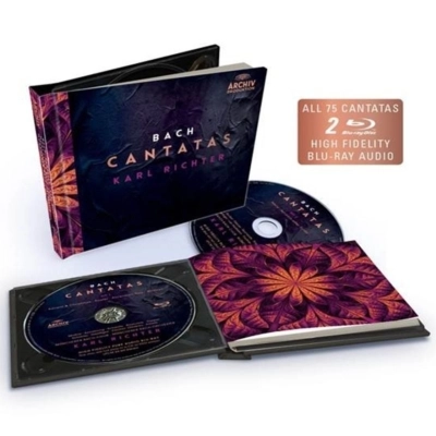 KARL RICHTER / カール・リヒター / BACH: COMPLETE CANTATAS IN 24bit/96kHz (2BD-AUDIO)