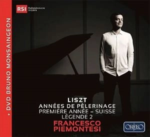 FRANCESCO PIEMONTESI / フランチェスコ・ピエモンテージ / LISZT: ANNEES DE PELERINAGE