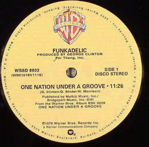 FUNKADELIC / ファンカデリック / ONE NATION UNDER A GROOVE