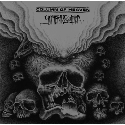 COLUMN OF HEAVEN : SUFFERING LUNA / SPLIT (LP)