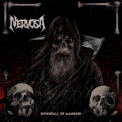 NERVOSA / ネルヴォサ / DOWNFALL OF MANKIND<BLACK VINYL>