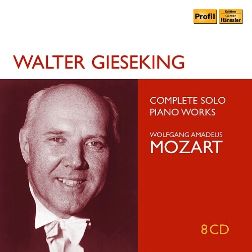 WALTER GIESEKING / ワルター・ギーゼキング / MOZART:COMPLETE SOLO PIANO WORKS