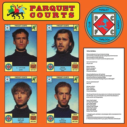 PARQUET COURTS / パーケイ・コーツ / TOTAL FOOTBALL (7")