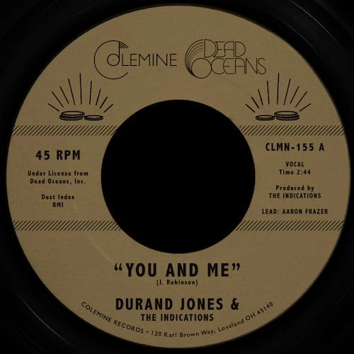 DURAND JONES & THE INDICATIONS / ドラン・ジョーンズ&ザ・インディケーションズ / YOU & ME / PUT A SMILE ON YOUR FACE (7'')