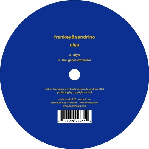 FRANKEY & SANDRINO / フランキー&サンドリノ / ALYA