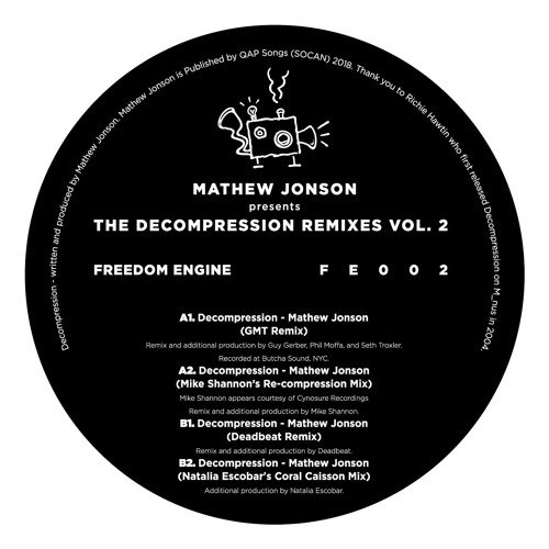 MATHEW JONSON / マシュー・ジョンソン / DECOMPRESSION REMIXES VOL.2