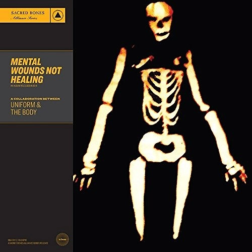 UNIFORM & THE BODY / MENTAL WOUNDS NOT HEALING (LP/CLEAR VINYL)