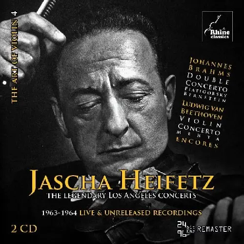 JASCHA HEIFETZ / ヤッシャ・ハイフェッツ / LIVE IN LA 1963&64/UNPUBLISHED RECORDINGS(2CD)