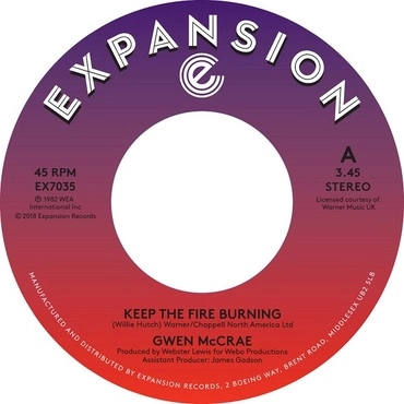 GWEN MCCRAE / グウェン・マックレー / KEEP THE FIRE BURNING / FUNKY SENSATION