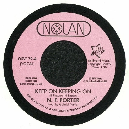NOLAN PORTER / ノーラン・ポーター / KEEP ON KEEPING ON / IF I COULD ONLY BE SURE