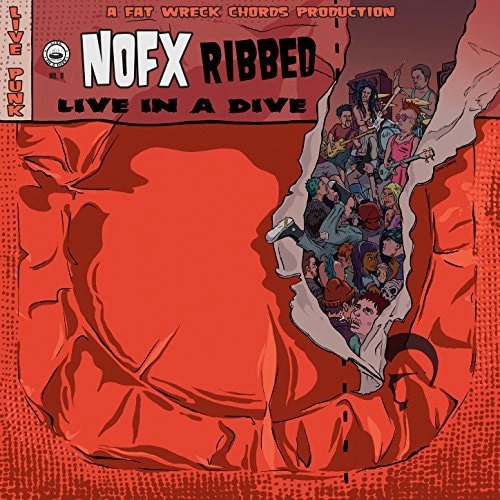 NOFX / RIBBED - LIVE IN A DIVE (LP)