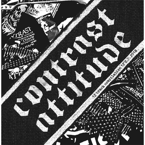 CONTRAST ATTITUDE / 12 TRACK COMPILATION (LP/LTD.BLUE VINYL)