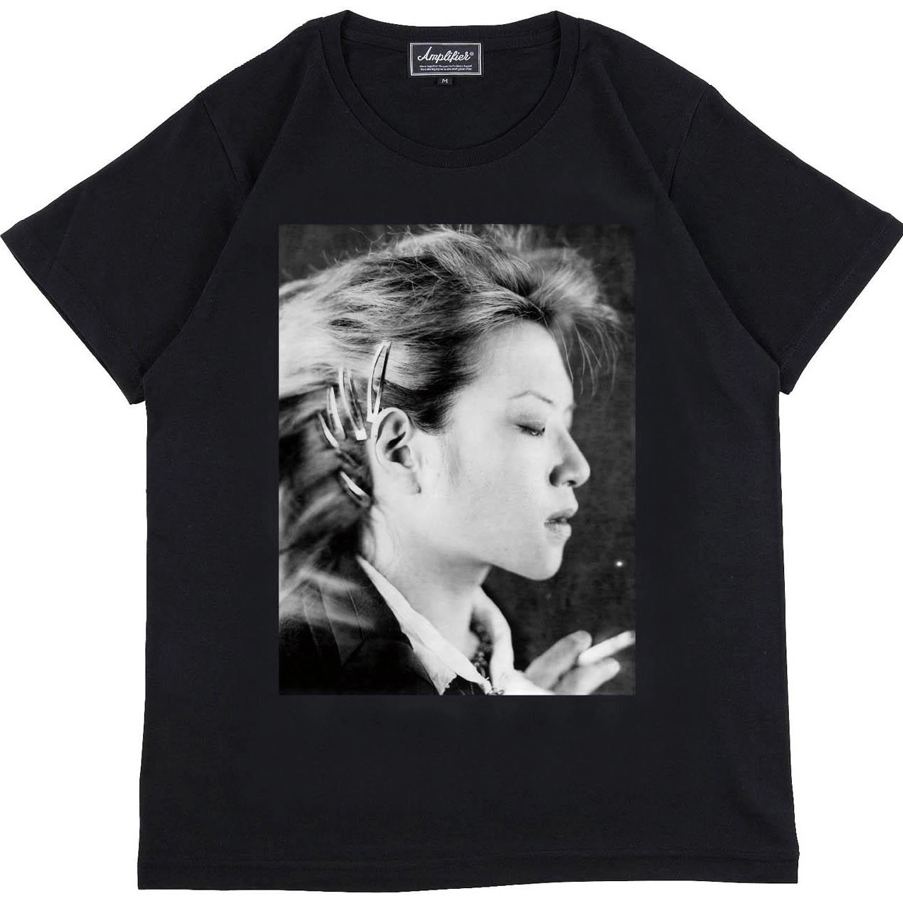 hide / Amplifier “hide” TEE design D BLACK XL