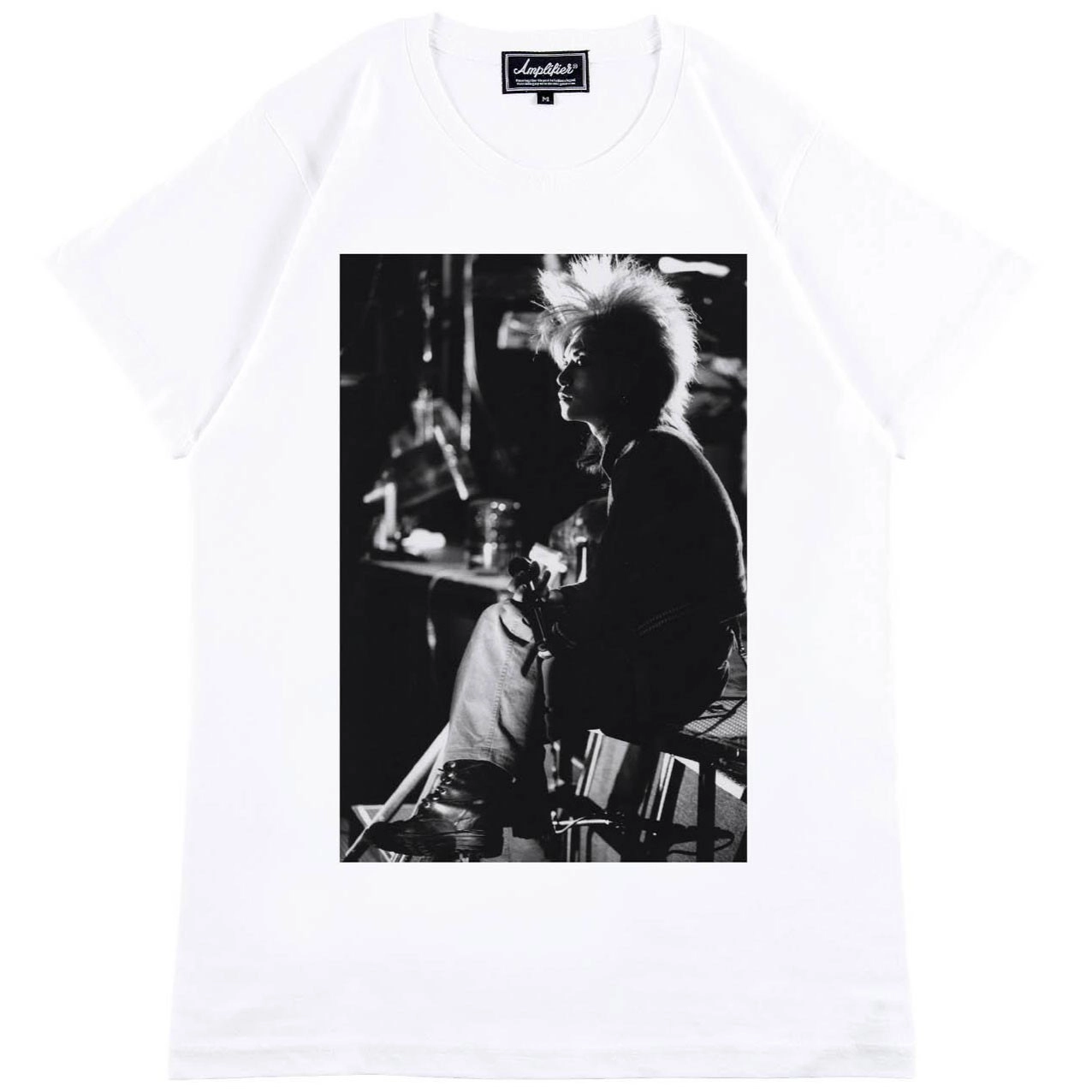 hide / Amplifier “hide” TEE design A WHITE XL
