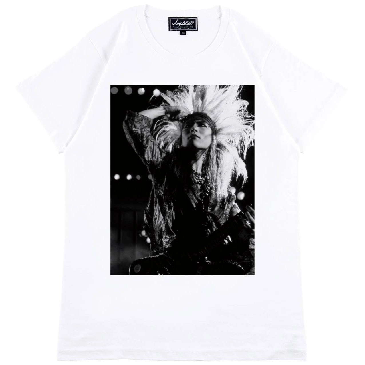 hide / Amplifier “hide” TEE design B WHITE L