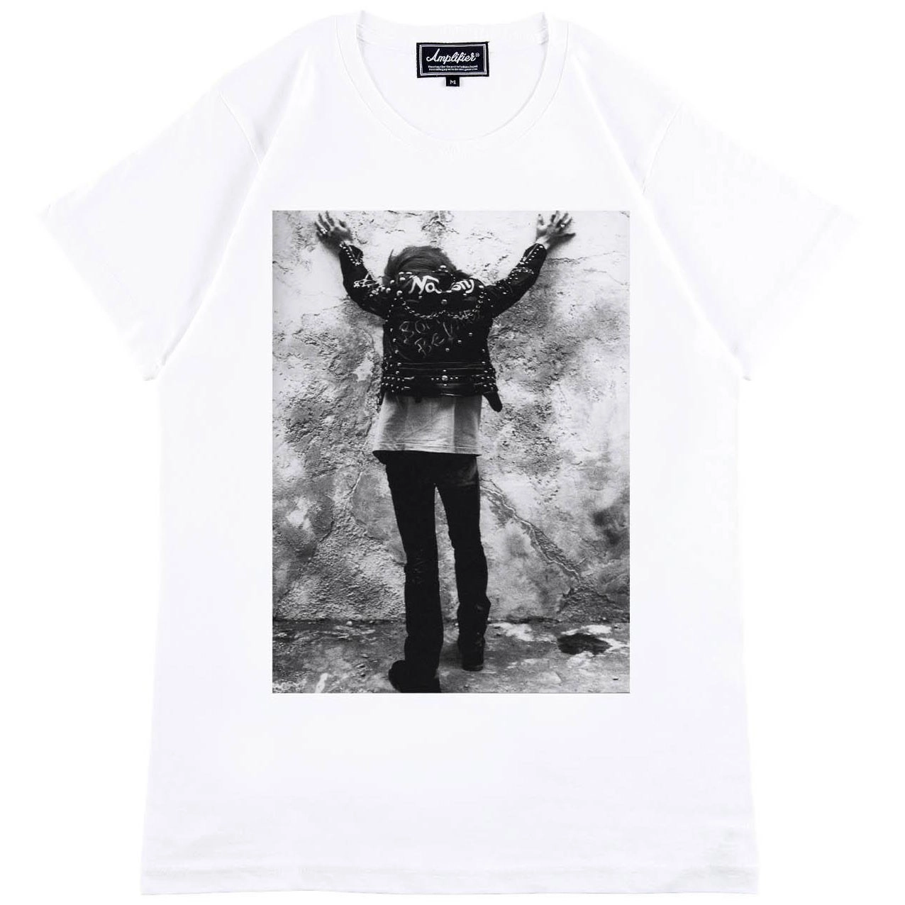 hide / Amplifier “hide” TEE design C WHITE XL