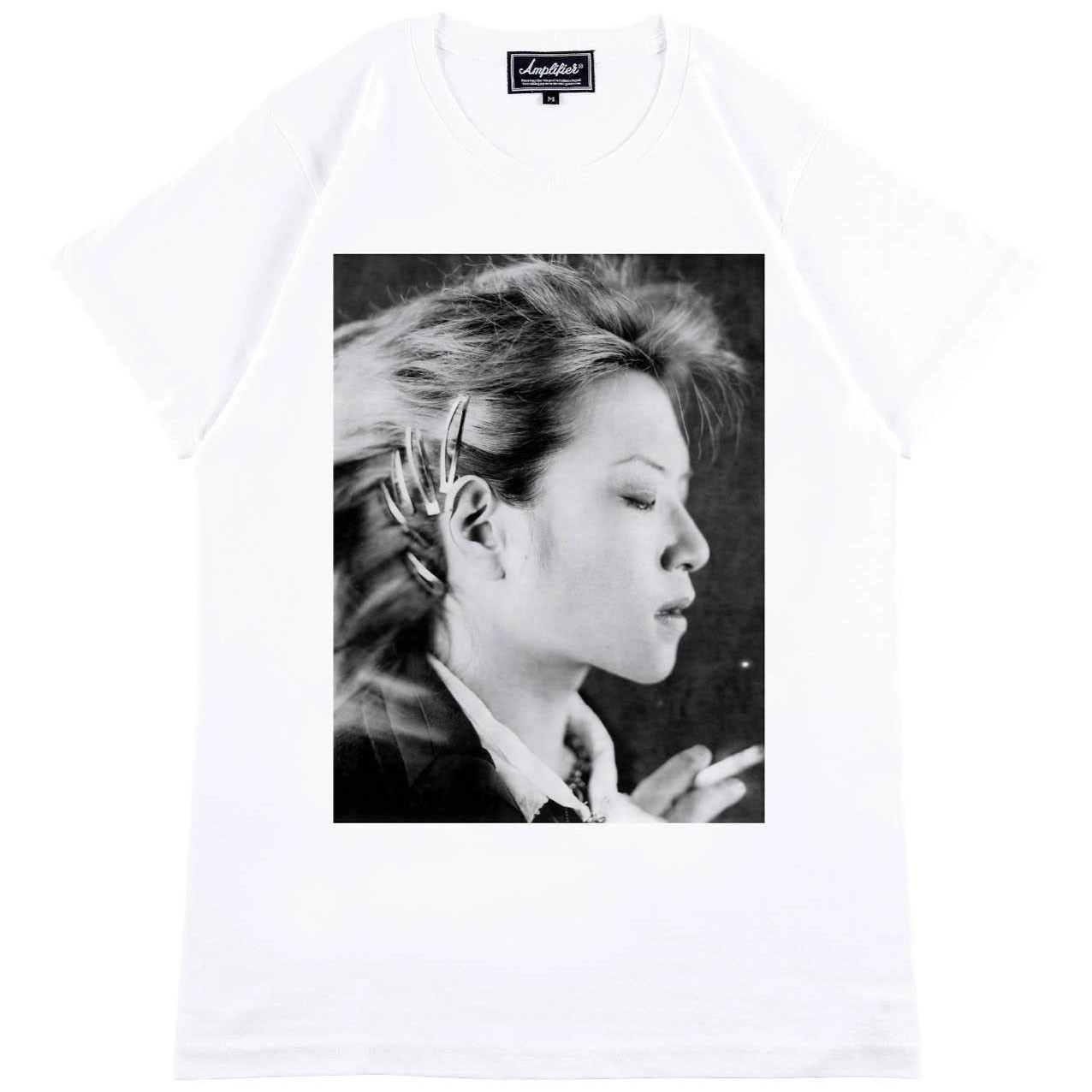 hide / Amplifier “hide” TEE design D WHITE L