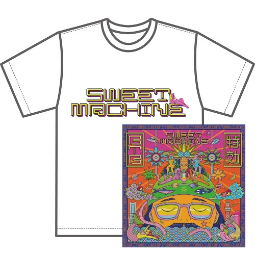 BTB特効 (EX. BTB / PAN PACIFIC PLAYA) / SWEET MACHINE★ディスクユニオン オンラインショップ限定T-SHIRTS付セットXLサイズ