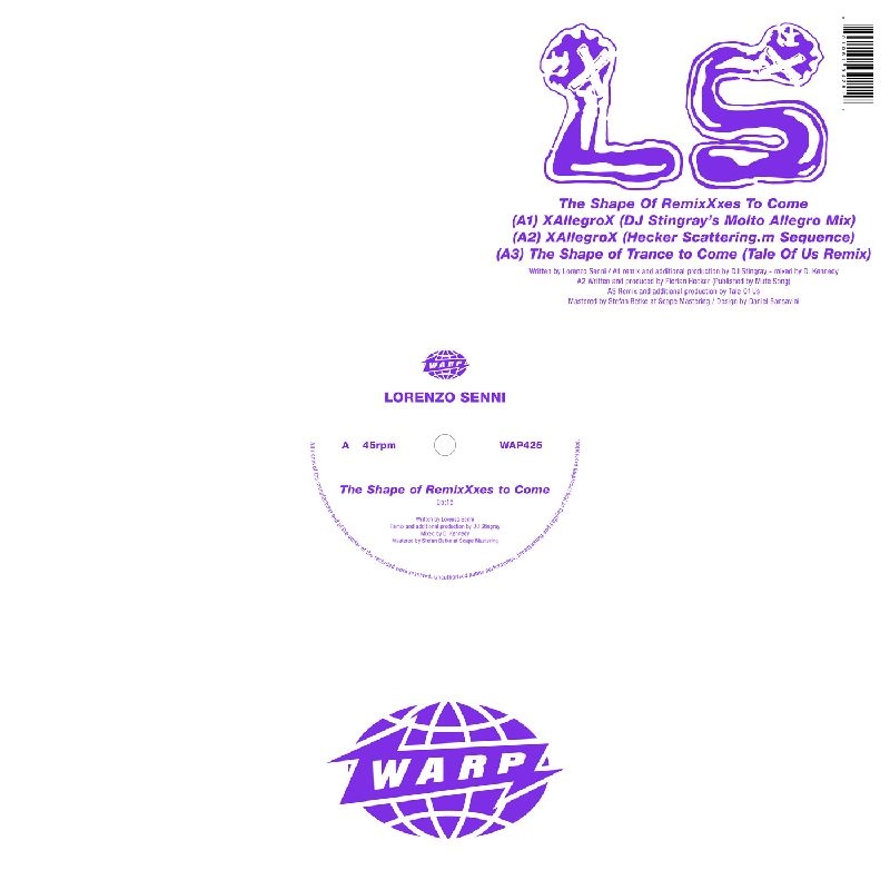 LORENZO SENNI / ロレンツォ・センニ / SHAPE OF REMIXXXES TO COME