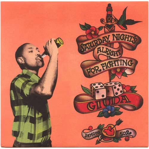 GIUDA (ITALY) / SATURDAY NIGHT'S ALRIGHT FOR FIGHTING (7")