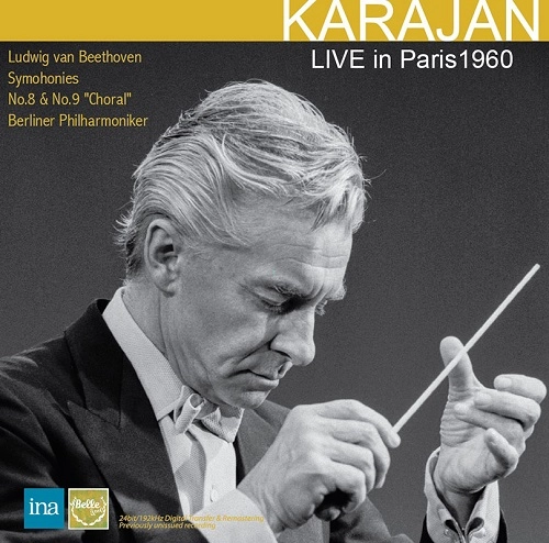 HERBERT VON KARAJAN / ヘルベルト・フォン・カラヤン / BEETHOVEN:SYMPHONIES 8&9 ('60LIVE/2CD/LTD) / BEETHOVEN: SYMPHONIES 8 & 9 ('60LIVE/2CD/LTD)