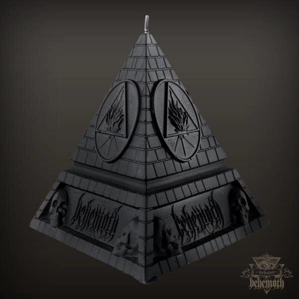 BEHEMOTH / ベヒーモス / UNHOLY TRINITY PYRAMID - BLACK METALLIC<CANDLE>