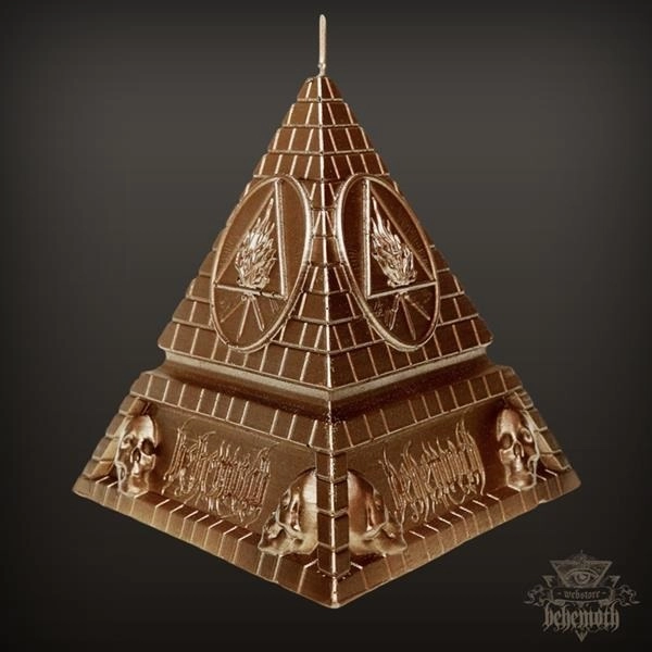 BEHEMOTH / ベヒーモス / UNHOLY TRINITY PYRAMID - BRASS<CANDLE>