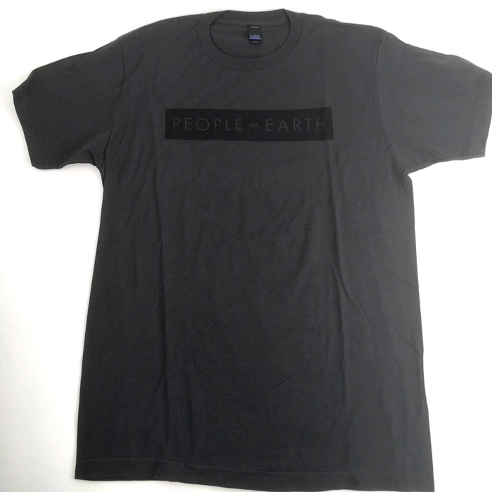 PEOPLE OF EARTH (LABEL) / PEOPLE OF EARTH T-SHIRTS GREY SIZE:M