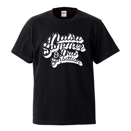 Natsu Summer / ナツ・サマー / Natsu Summer & Dub Sensation T-SHIRT BLACK S