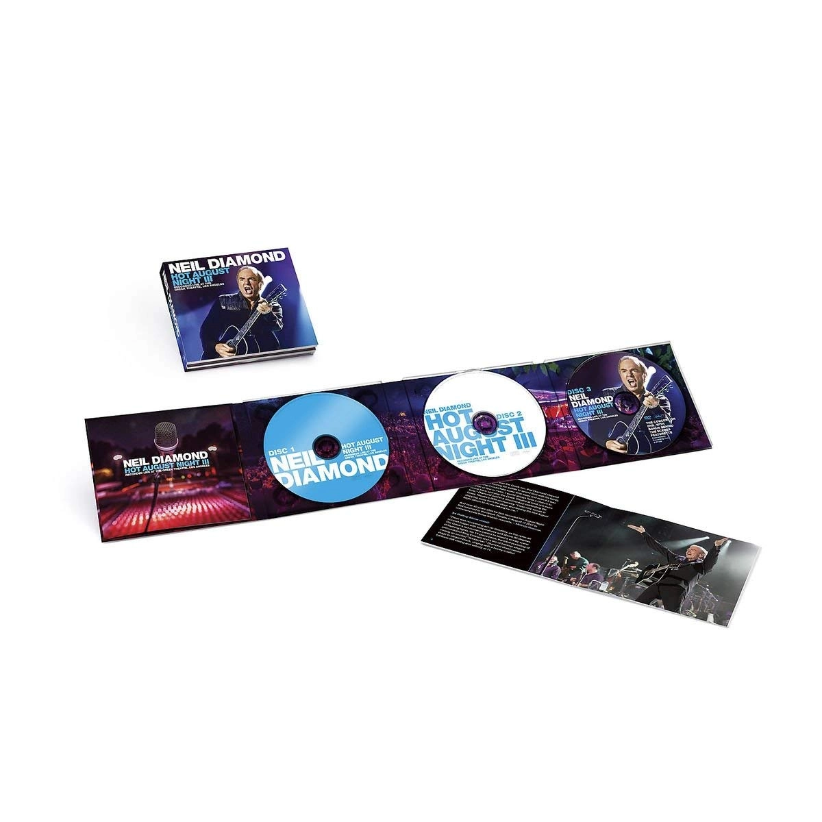 NEIL DIAMOND / ニール・ダイアモンド / HOT AUGUST NIGHT III [2CD+DVD]