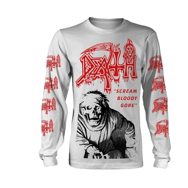 DEATH / デス / SCREAM BLOODY GORE<MULTI-PRINT LONGSLEEVE/SIZE:S>