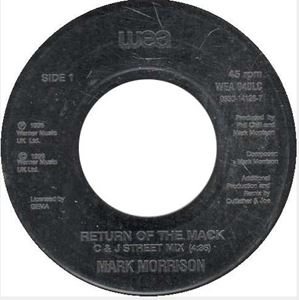 MARK MORRISON / マーク・モリソン / RETURN OF THE MACK